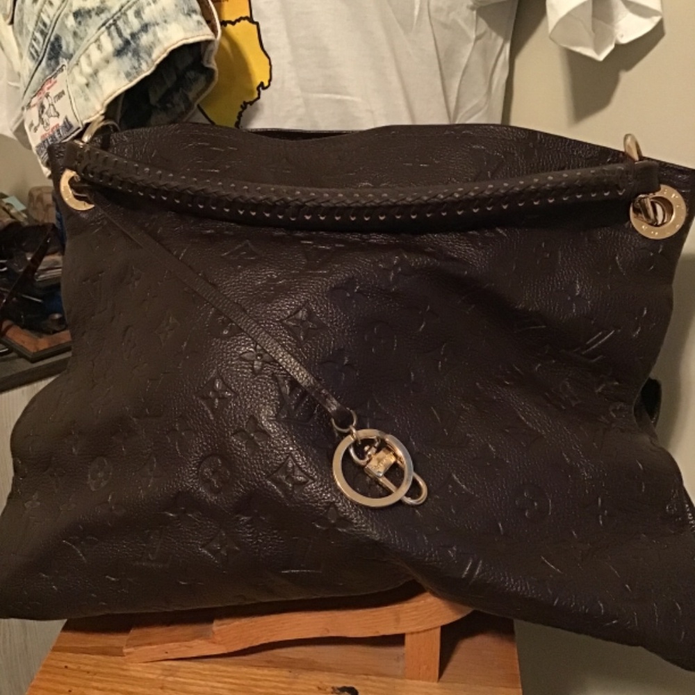 🔥 Best offers, Louis Vuitton, Rare hobo, SPO173, chocolate monogram, mint cond - Picture 4 of 10